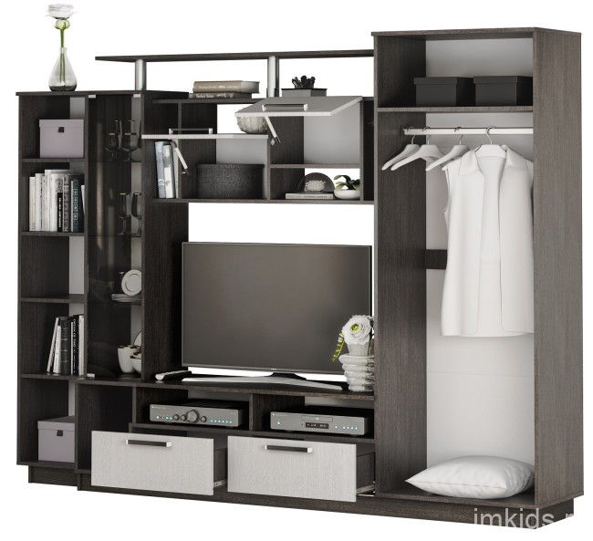 Стенка в гостиную Вега