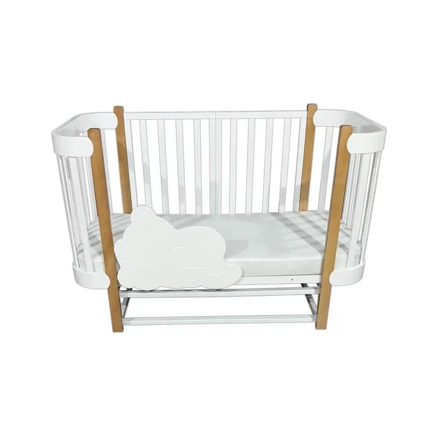 Кровать трансформер для новорожденных Adele 3в1 с расширением до 140