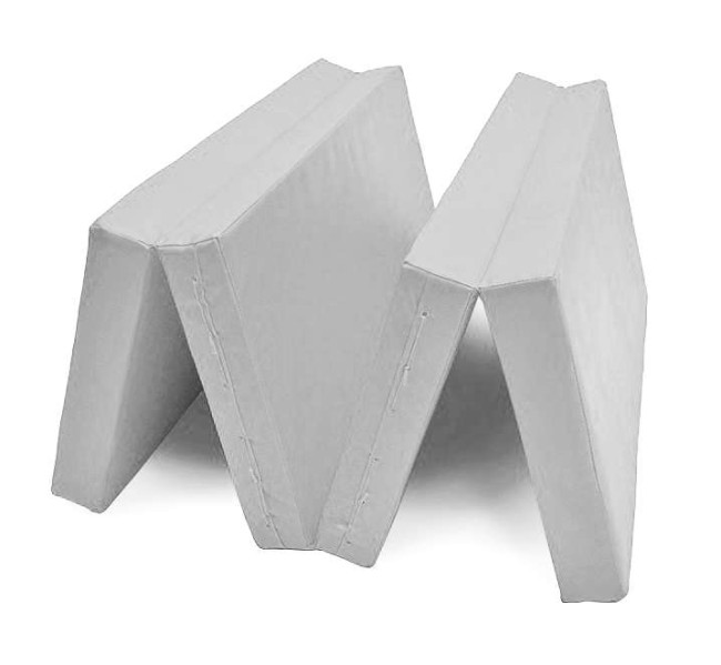 Мат № 5 (100 х 200 х 10) складной 3 сложения "KMSsport" пастель