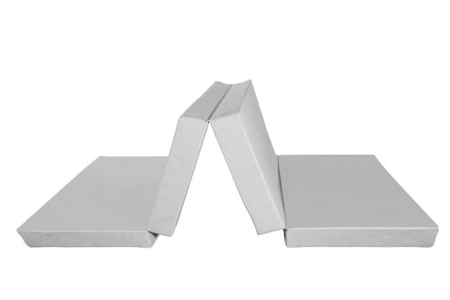 Мат № 5 (100 х 200 х 10) складной 3 сложения "KMSsport" пастель