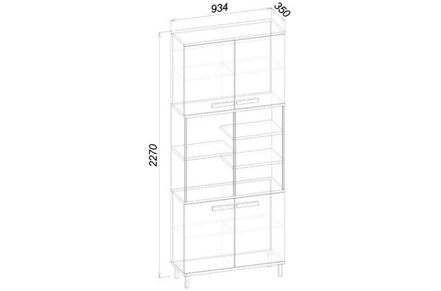 КОЛЛЕДЖ Стеллаж