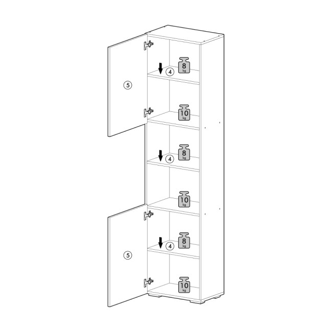 Гостиная Вирола. Комплектация 1 Гостиная Вирола. Комплектация 1