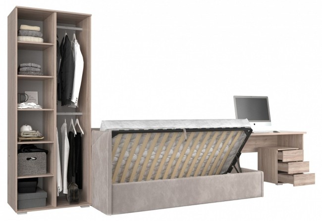 Набор для детской Лайк КД9 (дуб мария дуб мария, какао капучино )