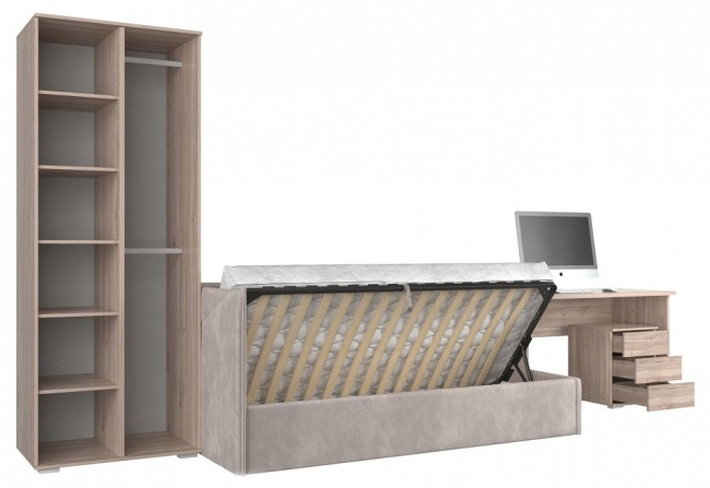 Набор для детской Лайк КД9 (дуб мария дуб мария, какао капучино )