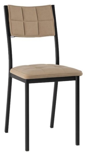 Стул Бекал (черный  латте 390x510x840)