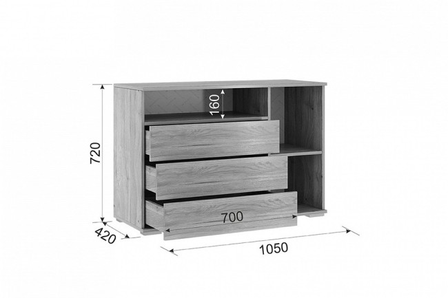 Набор для прихожей Лайк КП9 (дуб мария горчица, дуб мария  )