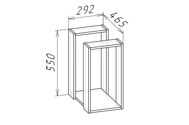 МОНО Подвесной модуль под системный блок СБ