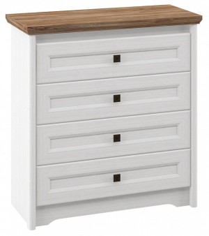 Комод Тиволи МН-035-10 (белый, дуб стирлинг белый  900x380x940)