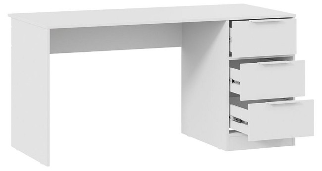 Стол письменный Марли (белый белый  1500x670x754)