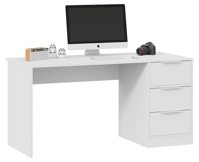 Стол письменный Марли (белый белый  1500x670x754)