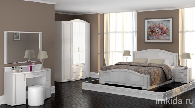 Кровать с латами Виктория 33 120х200