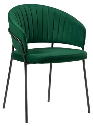 Стул Лео (черный  изумрудный velutto 33 560x520x800)