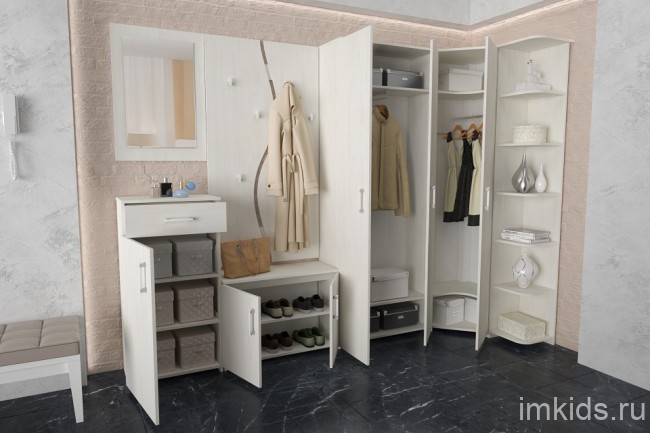 Тумба Агата АТ-2 (северное дерево светлое северное дерево светлое  550x350x1083)