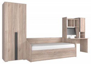 Гарнитур для детской Лайк К11 (дуб мария графит, дуб мария  )