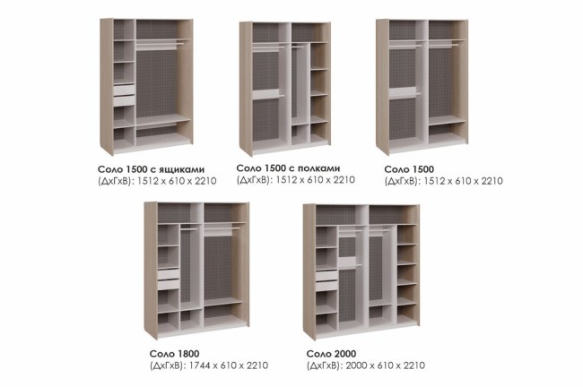 Шкаф-купе Барбара 