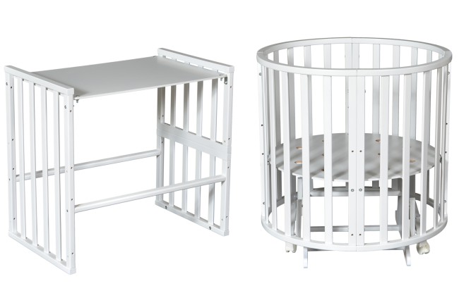 Кровать круглая 6 в 1 круг и овал SOFIA 2