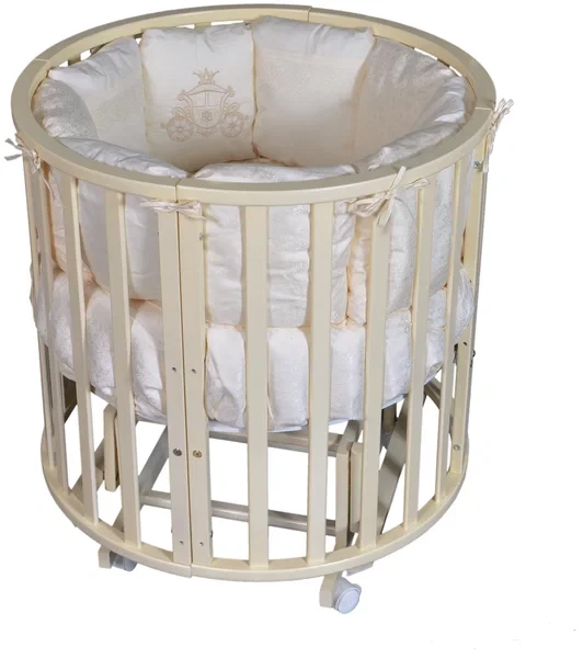 Кровать круглая 6 в 1 круг и овал SOFIA 2