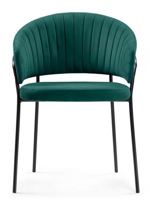 Стул Лео (черный  бирюзовый velutto 20 560x520x800)