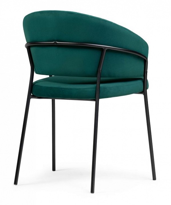 Стул Лео (черный  бирюзовый velutto 20 560x520x800)