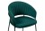 Стул Лео (черный  бирюзовый velutto 20 560x520x800)