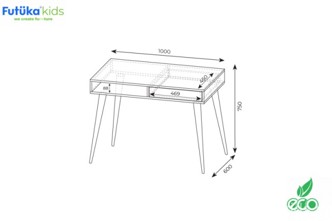 Стол Futuka Kids LX 01 