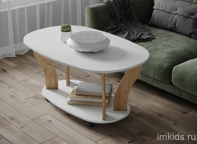 Столик журнальный Консул-3, дуб крафт