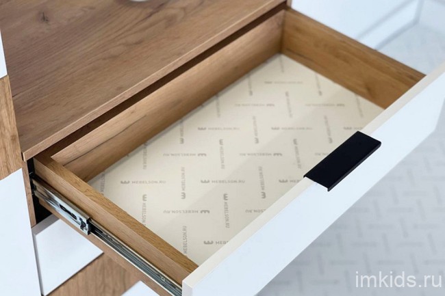 Комод Бери (дуб крафт золотой белое дерево 600x354x863) Комод Бери (дуб крафт золотой белое дерево 600x354x863)