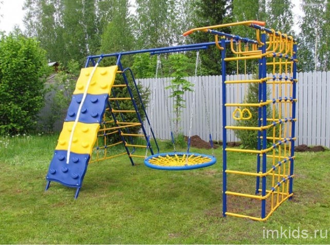 VERESK "Непоседа-Дачник", модель № 9 со скалодромом