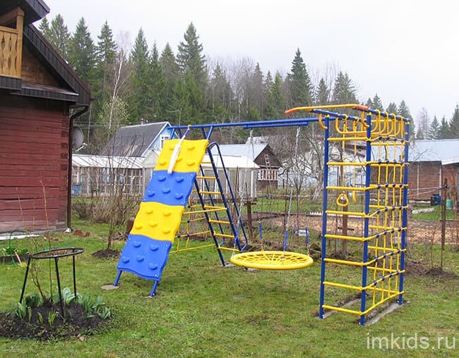 VERESK "Непоседа-Дачник", модель № 9 со скалодромом