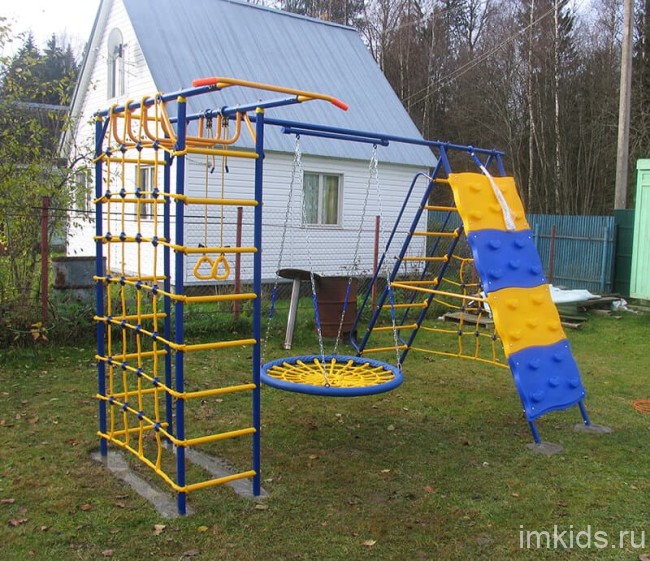 VERESK "Непоседа-Дачник", модель № 9 со скалодромом