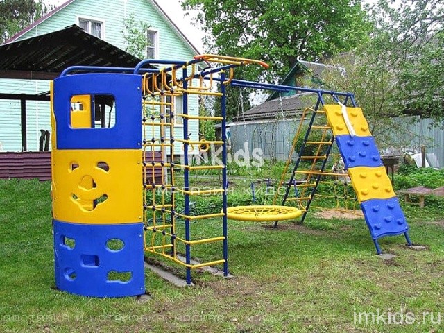 VERESK "Непоседа-Дачник", модель № 9 со скалодромом