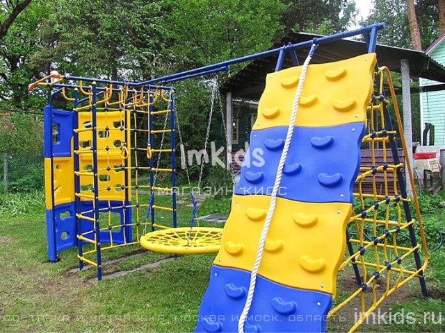 VERESK "Непоседа-Дачник", модель № 9 со скалодромом